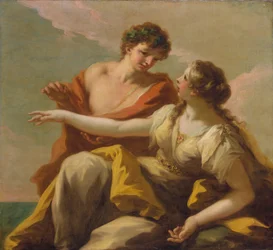 Bachus i Ariadna, ok. 1720
