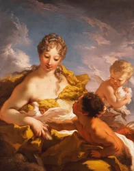 Wenus, Kupidyn i Faun, 1708-13