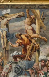 Counterfaccata, IL Pordenone, Ukrzyżowanie 1520-21, Szczegół