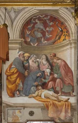 Counterfaccata, IL Pordenone, osadzanie 1522