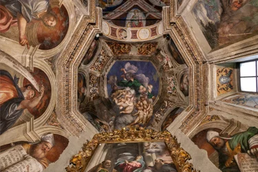 Bóg jako Stwórca wśród aniołów, ok. 1529