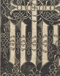 Przykład recammi, strona 17 recto, 1530.