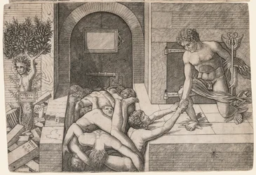 Alegoria ratowania ludzkości: Virtus Deserta, ok. 1930 1500-1505.