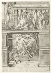Św. Hieronim w swoim gabinecie, c. 1510.