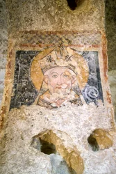 Fresk, Skalisty kościół, Convicinio di Sant