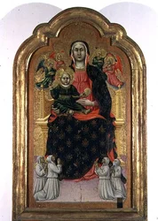 Madonna z Dzieciątkiem (tempera na panelu)