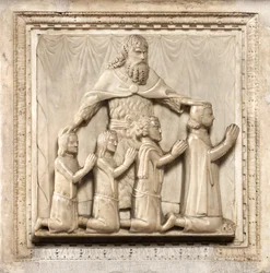 Czterech darczyńców i św. Piotr