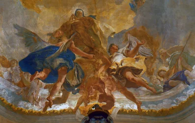 Gloryfikacja świętej Teresy (fresk)