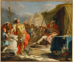 Mucius Scaevola przed Porsenną