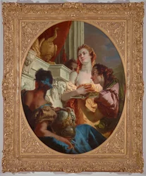 Rzymskie matrony składające ofiary Junonie 1745 (olej na płótnie)