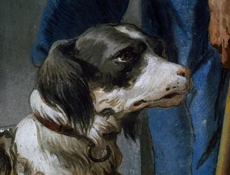 Pies Argo, fragment fresku Giovanniego Battisty Tiepolo (1696-1770)