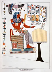 Mural z Grobów Królewskich w Tebach, 1820