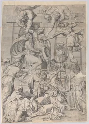 Zdjęcie z krzyża, 1550-1600.