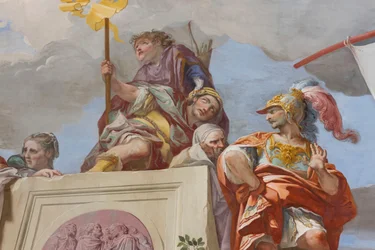 Ofiara Ifigenia (Sacrificio di Ifigenia), detal