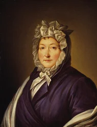 Portret księżniczki Warwary Golicyny z d. von Engelhardt 1752-1815, XIX w.