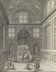 Stanza de Venti w Teatrze Belvedere we Frascati ..., 1691 lub później.