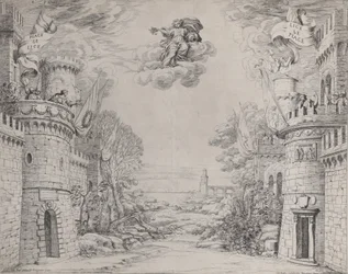 Scena z Triompho della Pieta, 1640-69.