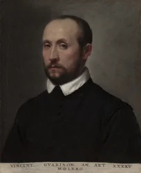 Portret Vincenzo Guarignoniego, ok. 1572 (olej na płótnie)