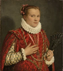 Portret młodej kobiety
