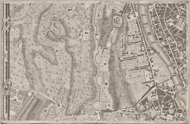 Nowa mapa Rzymu ujawniona przez Giambattistę Nolliego w roku MDCCXLVII, znana jako La Pianta Grande di Roma