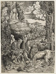 Święty Hieronim i Lew, ok. 1509
