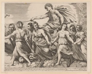 Apollo i Aurora (prawa część)