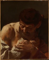 Popiersie mężczyzny (święty Maciej?)