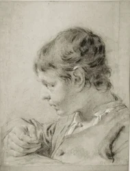 Portret młodego chłopca