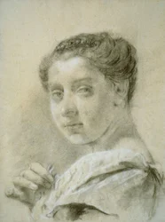 Portret młodej kobiety