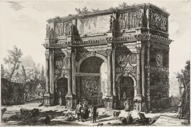 Widok Łuku Konstantyna