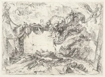 Tabliczka Monumenteel Dekoracyjne kaprysy (dawny tytuł serii) Groteski (tytuł serii)