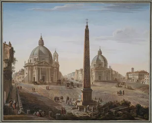 Piazza del Popolo, Rzym