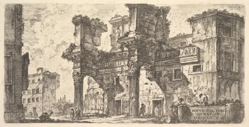 Płyta 1: Część Forum Nerwy Część Forum Nerwy, ca. 1748.