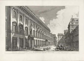 Widok na Palazzo Odescalchi, z widoków Rzymu