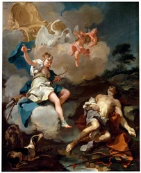 „Diana i Endymion”, 1723