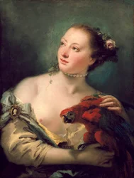 Młoda Kobieta z Arą, koniec 1760
