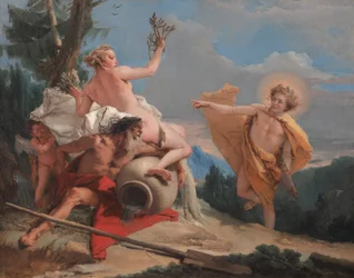 Apollo ścigający Dafne