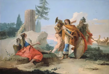 Armida porzucona przez Rinalda