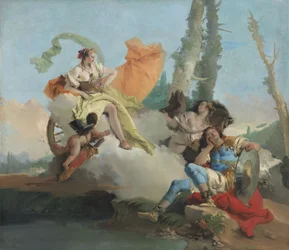 Armida spotyka śpiącego Rinalda, 1742-45