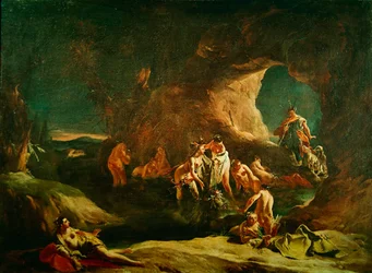 Diana i Akteon, ok. 1720-21