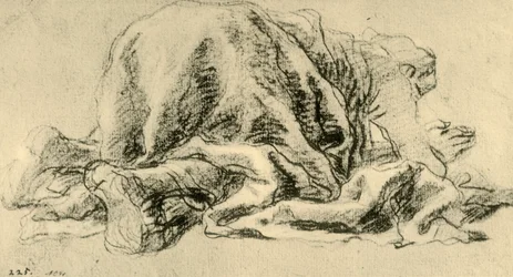 Mężczyzna padający na twarz w modlitwie, 1765-1770, 1928