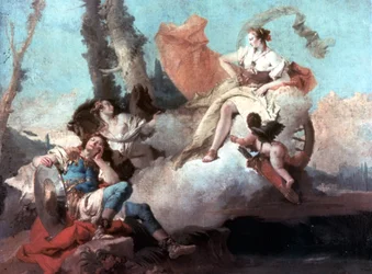 Rinaldo zaczarowany przez Armida 1742-1745