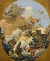 Apoteoza monarchii hiszpańskiej, c.1765