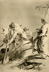 Wezwanie do Piotra, połowa XVIII wieku, 1928