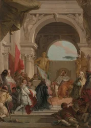Inwestytura biskupa Harolda jako księcia Frankonii, c.1751-52