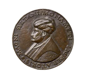 Medal renesansowy z Florencji, ok. 1480 (stop na bazie miedzi)