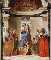 Sacra Conversazione (obraz na płótnie)