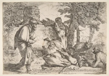 Diogenes szukający uczciwego człowieka 1645-47.