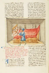 Dekameron, Przeszłość; Girolamo Sighieri w sypialni Salvestra, Czwarty dzień, opowiadanie 8.