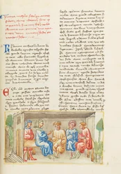 Dekameron, Kiedy Bóg uczył rysować - Michele Scalza i młodzież , Szósty dzień, opowiadanie 6.